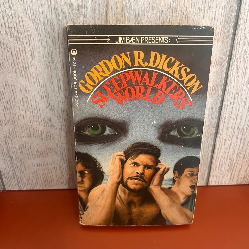 Sleepwalkers World Gordon R Dickson 1982 First Tor Printing Sci-Fi Paperback